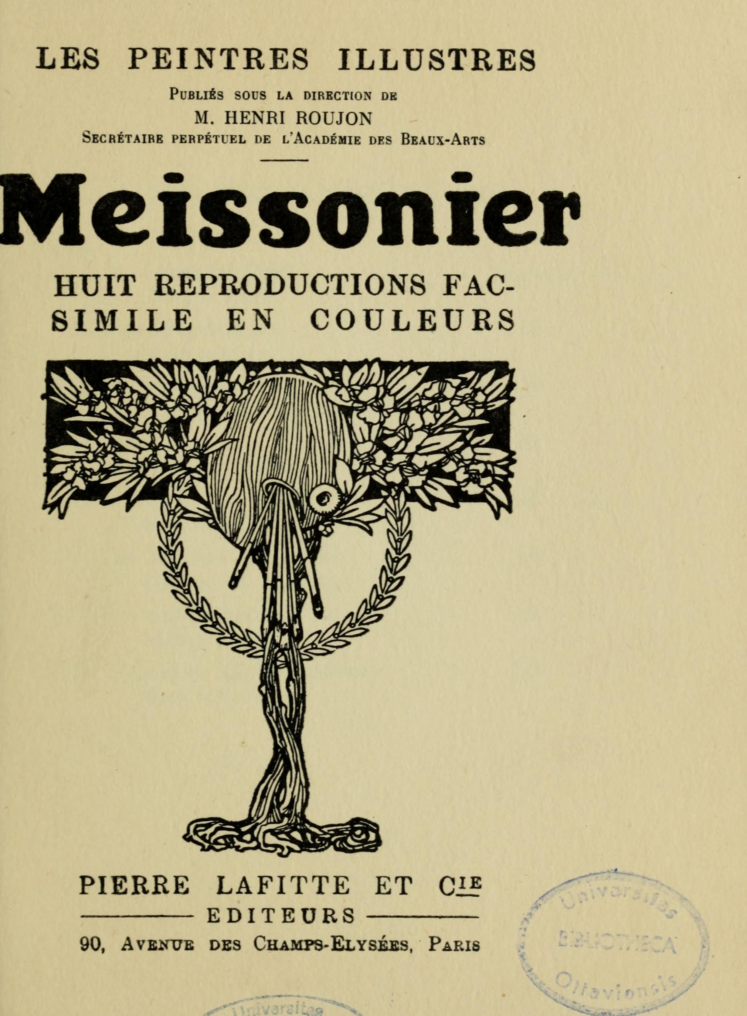 Meissonier cover